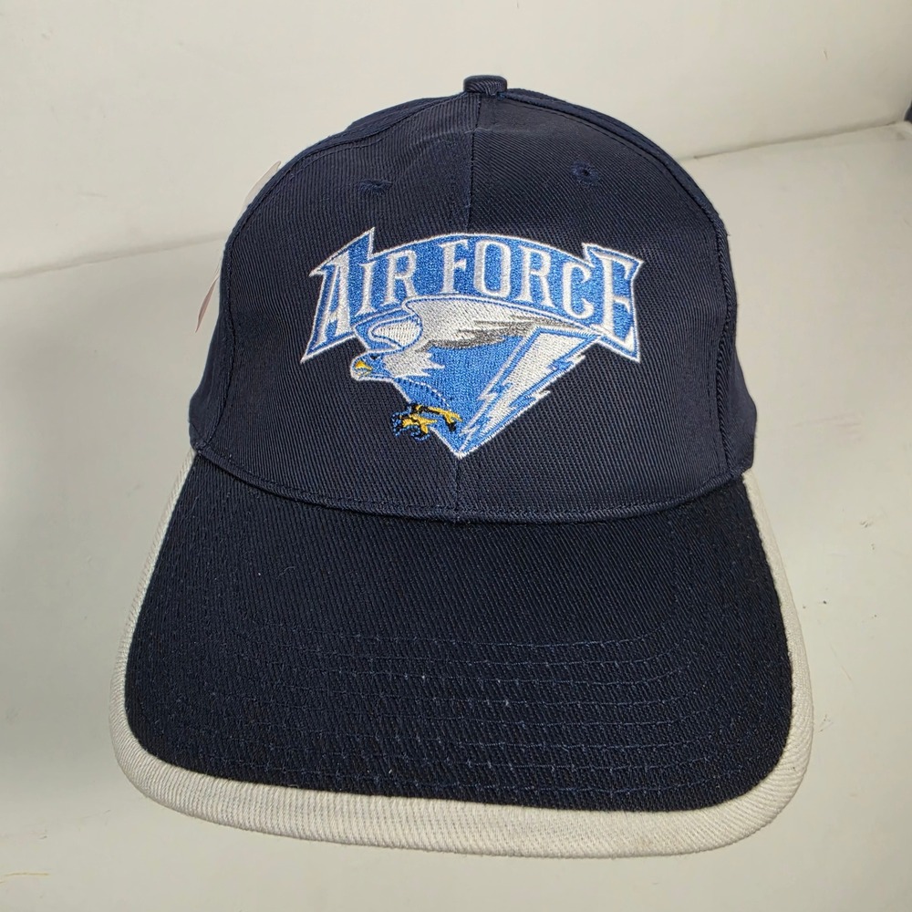 Buffalo Outdoors Air Force Falcons Hat Navy Blue Adjustable Collegiate Cap NWT